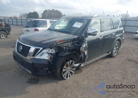 2019 Nissan Armada Sl z USA, uszkodzony, nr VIN JN8AY2ND8KX011119